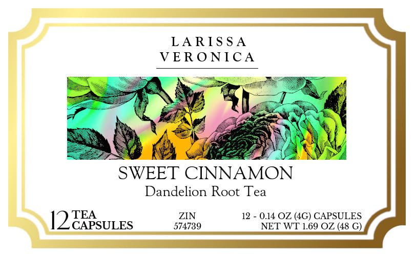 Sweet Cinnamon Dandelion Root Tea (Single Serve K-Cup Pods) (12 pods, ZIN: 574739) - 3 Pack