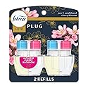 Febreze Plug In Air Freshener, Odor-Fighting Scented Oil Refill, Japanese Cherry Blossom, 2 Refill