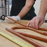 Bearded Butchers Hot Flavor Snack Sticks DIY Kit - Make Delicious Spicy Habanero Snack Sticks at Home - Includes Bearded Butcher Hot Seasoning, 17mm