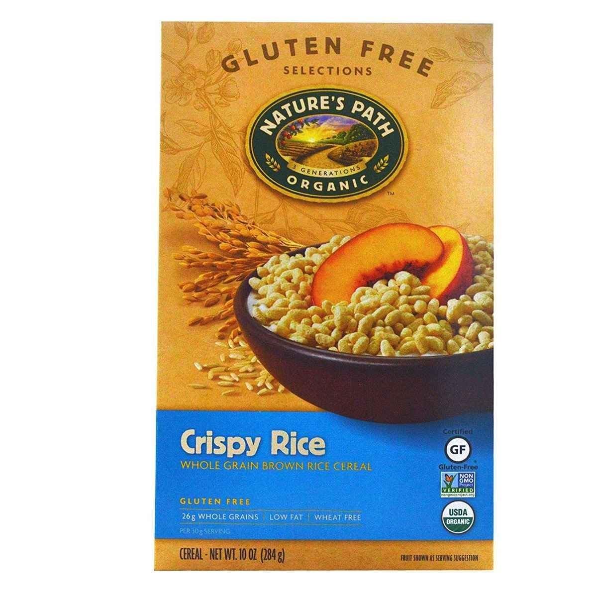 Natures Path Cereal Rice Crisp Gf Org