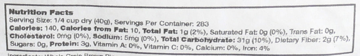 Bob's Red Mill Bulk Rice Flour, Brown, 25 Pound