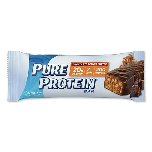 Pure Protein Bar, Chocolate Peanut Butter, 1 pack 6 Count