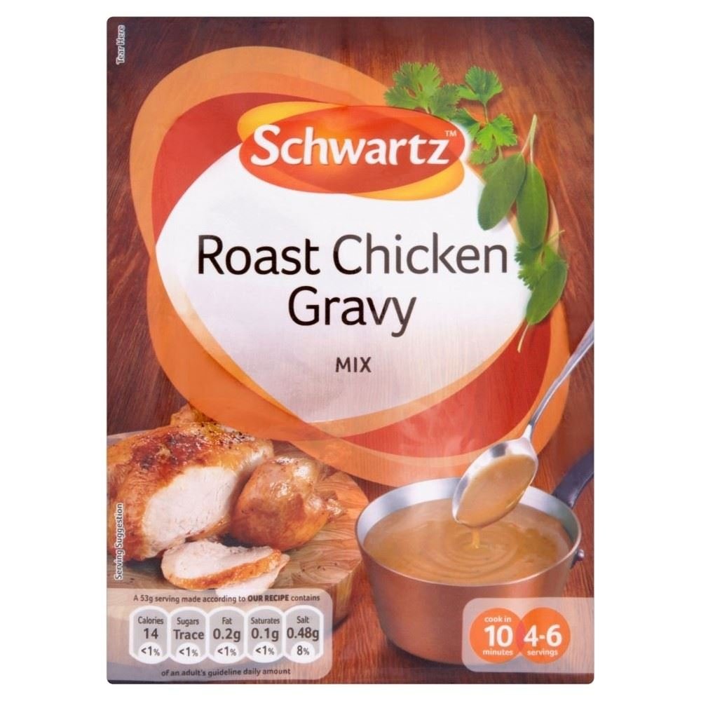 Schwartz Roast Chicken Gravy Mix (26g) - Pack of 6
