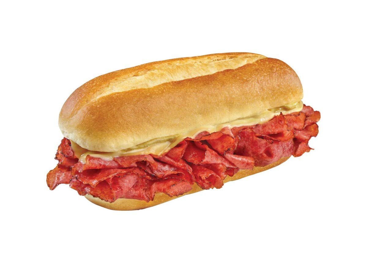 Raybern's Pastrami & Cheese 6 inch, 5.5 oz. (8 count)