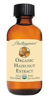 Flavorganics Organic Extract, Hazelnut, 2 Ounce