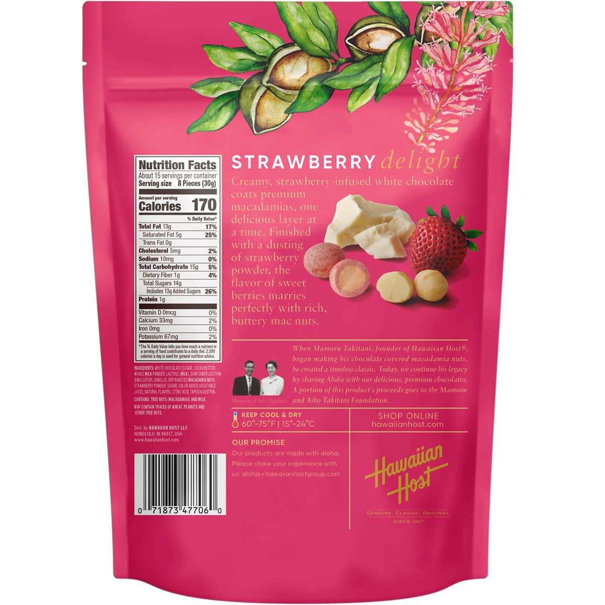 Strawberries & Cream Paradise Collection Large Bag