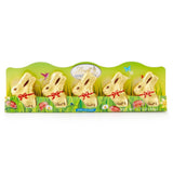 Mini Lindt GOLD BUNNY - Milk Chocolate, Net Wt 1.7 Ounce, 5 Count (Pack of 2)