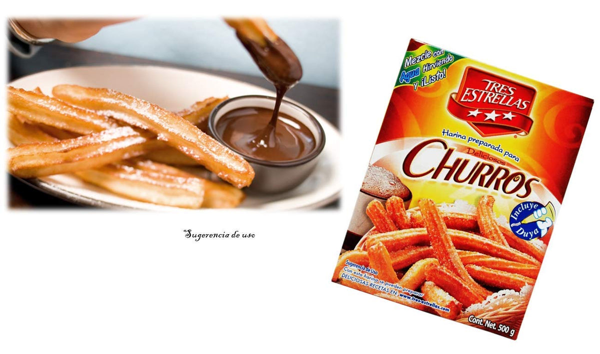Tres Estrellas Churros Flour Mix (2 Pack)