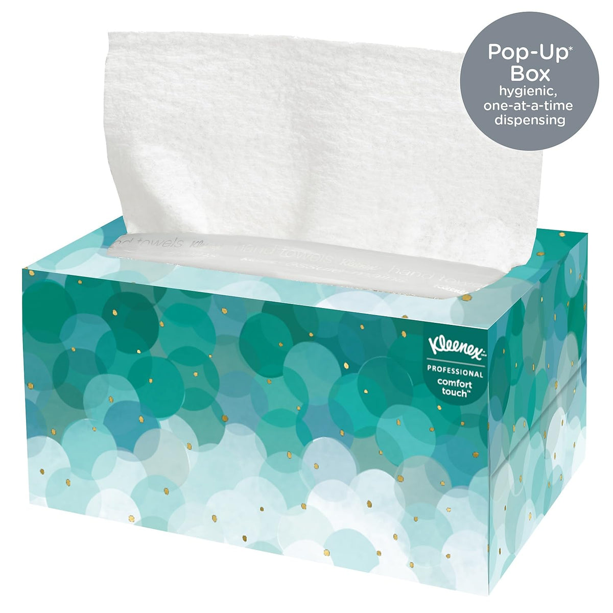KLEENEX Ultra Soft Hand Towels, POP-UP Box, 9 x 10 1/2, White, 70/Box