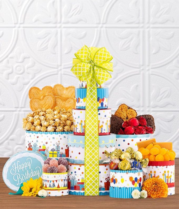 From You Flowers - Sweetest Birthday Tower