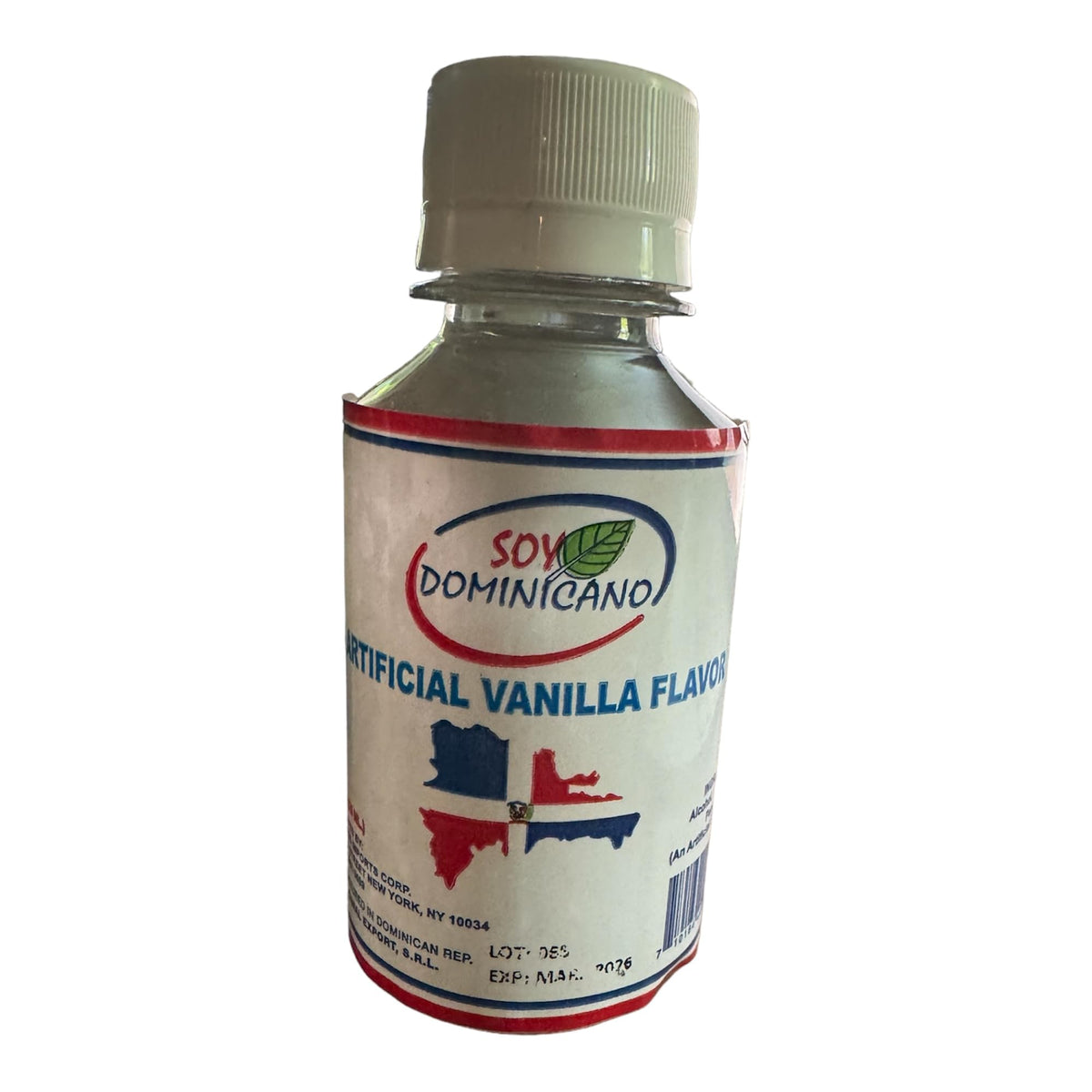 Soy Dominicano Artificial Vanilla Flovor ( White)