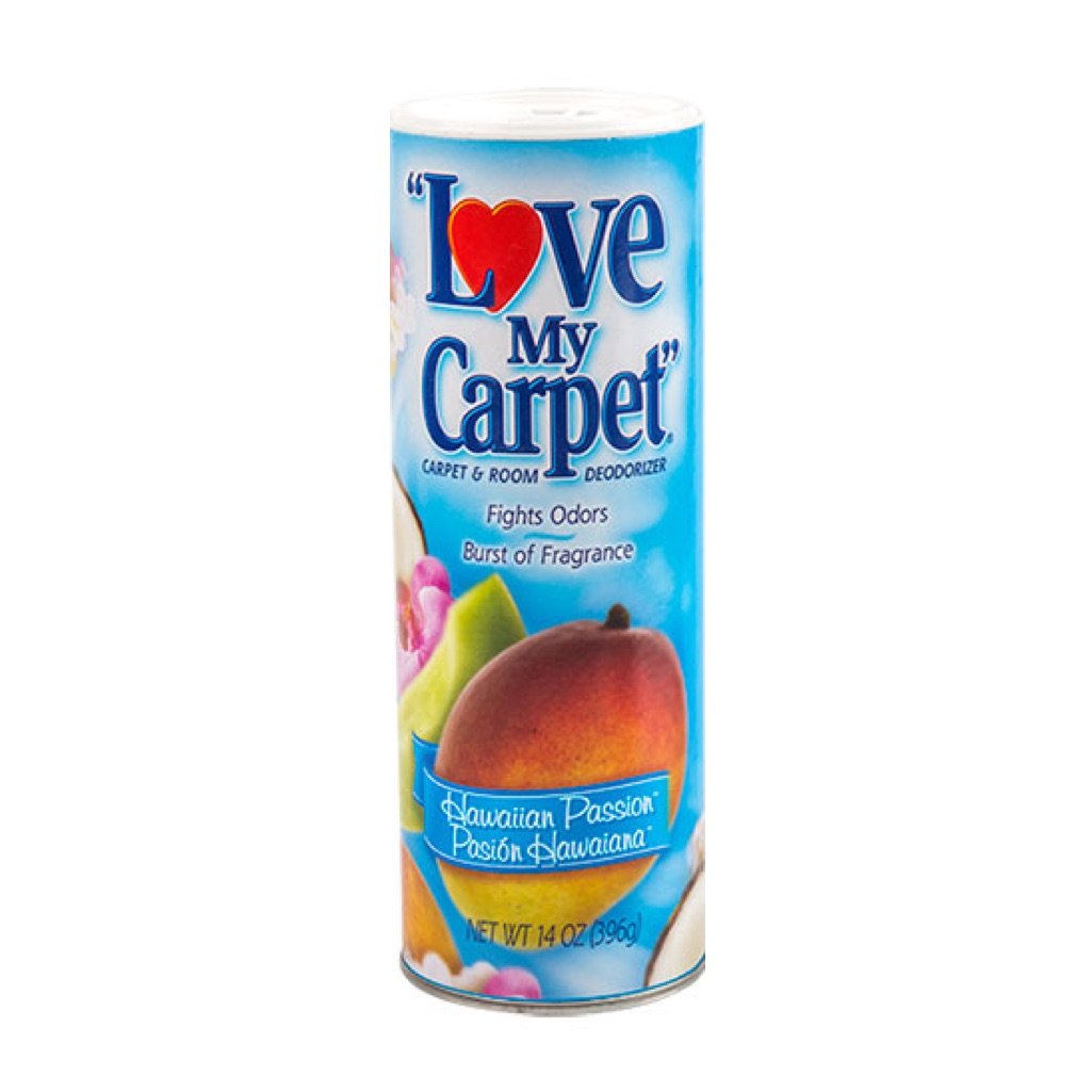 LOVE MY CARPET 2-in-1 Carpet & Room Deodorizer (Hawaiian Passion, 2-PACK)