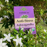 Herbal Cup Ayurveda Ashwagandha Tea, Organic Anti-Stress, No Caffeine Herbal Supplement (16 Count, Pack of 1)