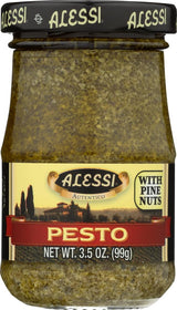 Alessi Pesto, 3.5-Ounce Glass Jars (Pack of 12) by Alessi