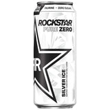 4 Pack - Rockstar Pure Zero Silver Ice - 16oz.