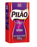 Cafe Pilao Intenso 500grs 20 Pack. / Coffee Intense 17.6 oz. - 20 Pack.