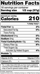 Spaghetti Pasta (16 oz, ZIN: 525560) - 2 Pack