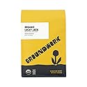 Groundwork USDA Organic Whole Bean Coffee, Lucky Jack, 12 oz Bag