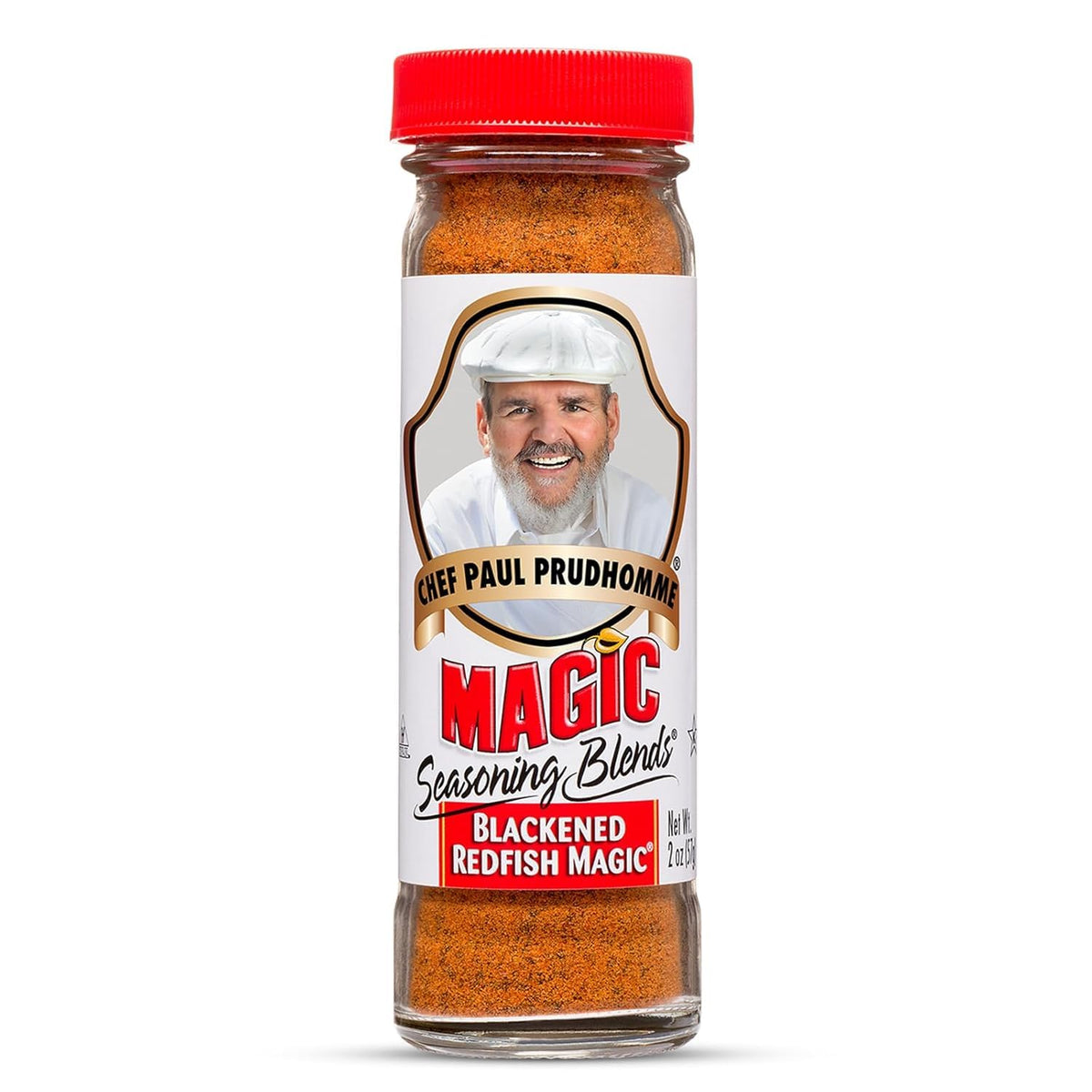 Chef Paul Blackened Redfish Magic Seasoning, 2 oz