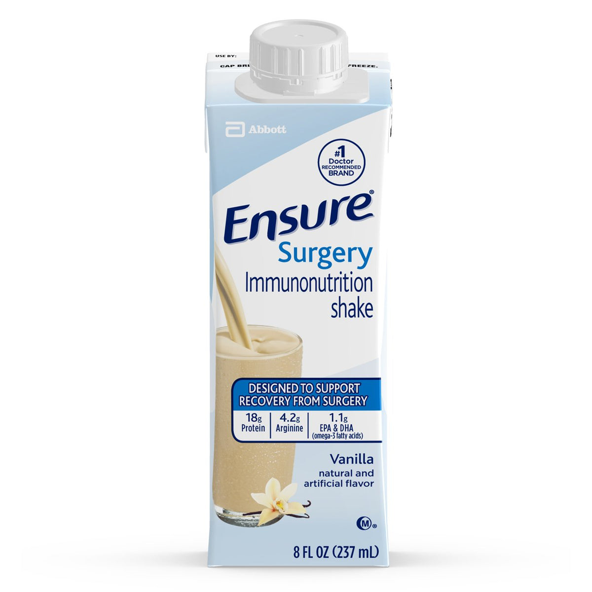 Ensure Surgery Immunonutrition Shake, Vanilla, 8 fl oz, 24 Count