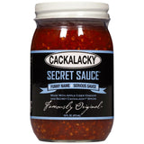 Cackalacky Famously Original Secret Sauce 16 oz - Gourmet Vinegar-Based Marinade and Dipping Sauce, Crafted with Natural Spices