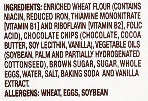 Linden's Large Cookies, Chocolate Chip, 18 Count