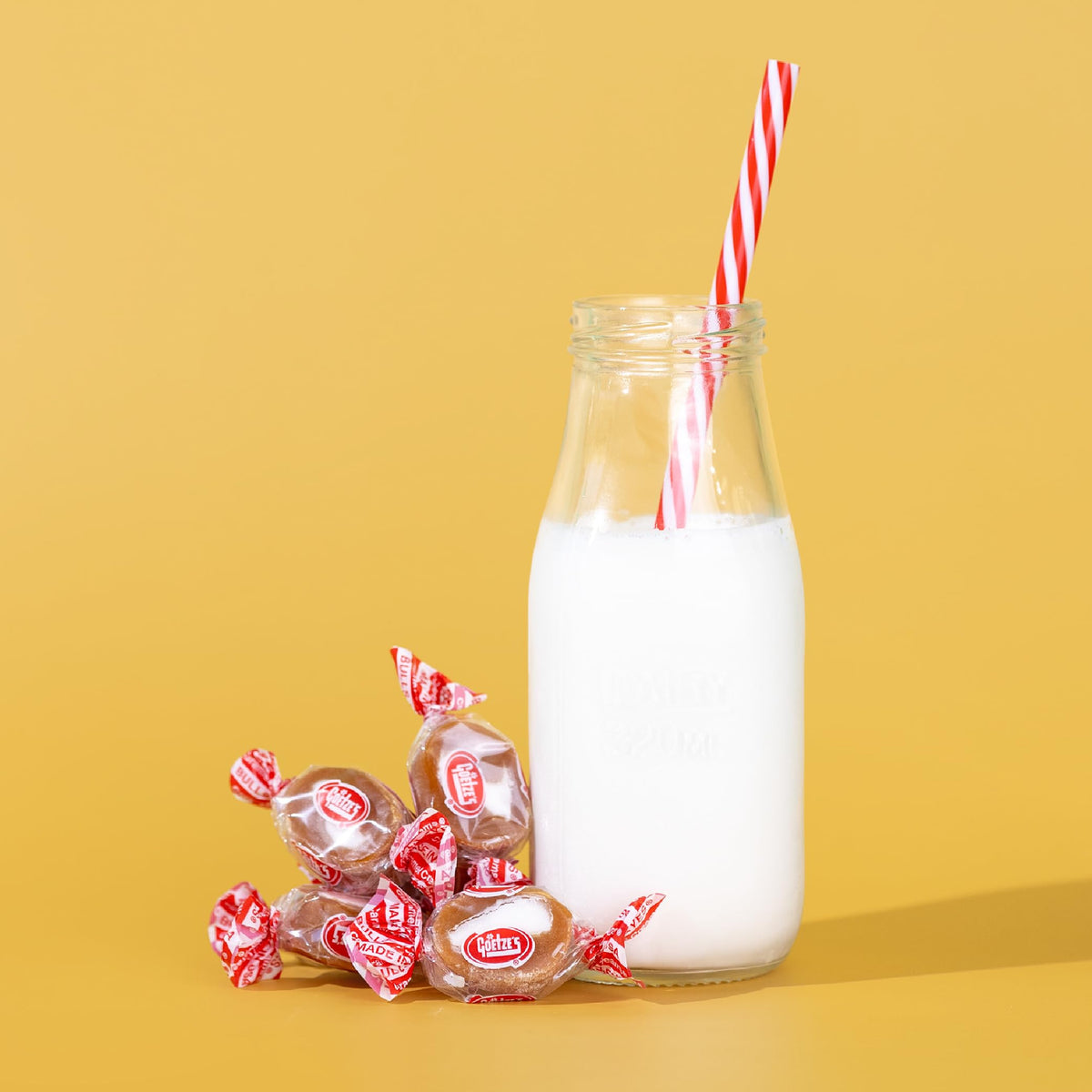 Goetze's Candy Vanilla Caramel Creams - 4 Ounce Bags - 3 Pack - Fresh from the Factory