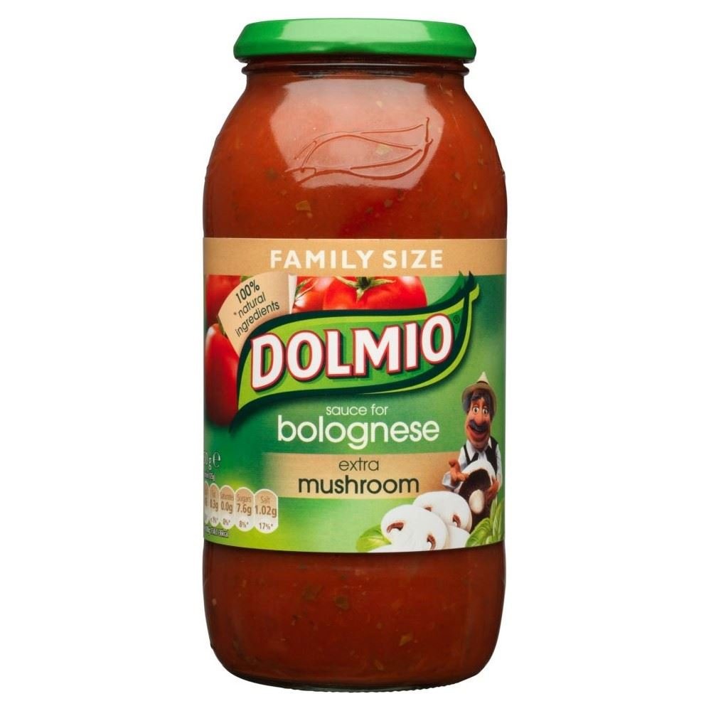 Dolmio Bolognese Sauce - Extra Mushroom (750g) - Pack of 2