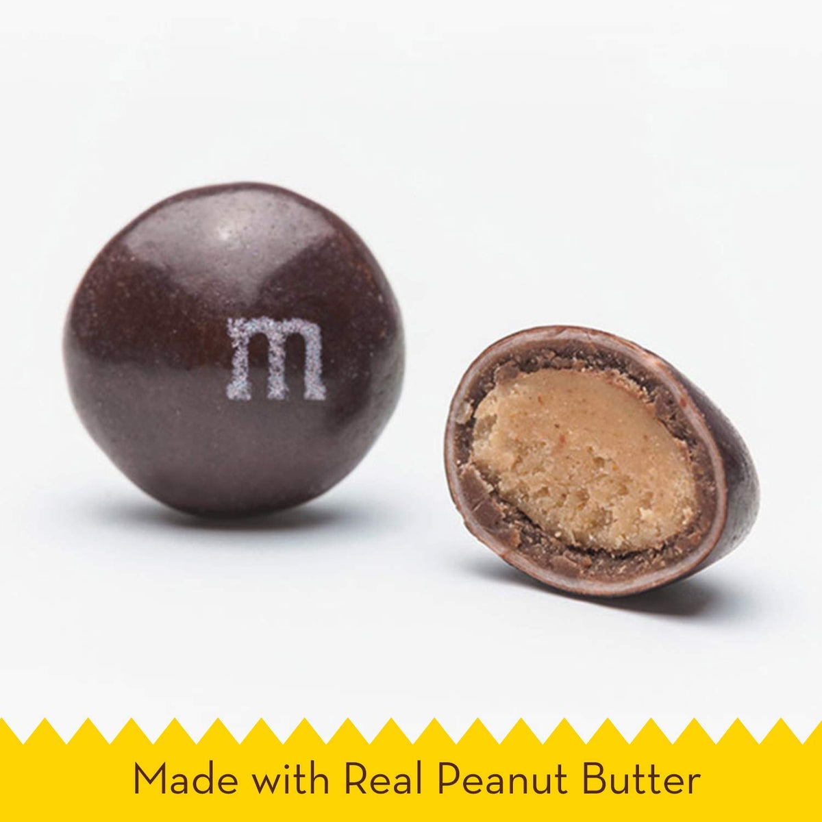 M&M'S Peanut Butter Chocolate Candy Party Size, Bulk Wholesale (10 Pounds)