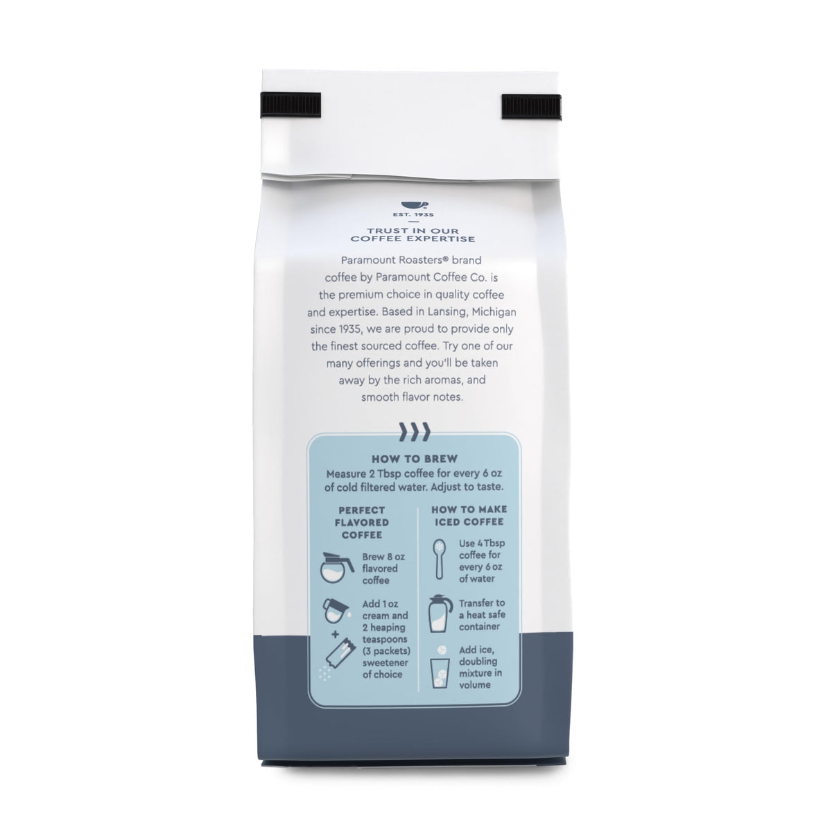 Paramount Roasters Limited Edition Dubai Chocolate Flavored Ground Coffee, 12oz Medium Roast 100% Arabica
