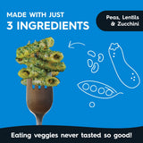 Veggiecraft Farms Penne Pasta - NEW BETTER TASTE - Low Carb Pasta, Protein Pasta, Lentil Pasta with Peas & Zucchini, High Fiber, Plant Based Pasta