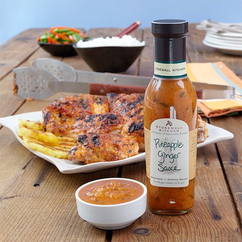 Stonewall Kitchen Pineapple Ginger Sauce, 11 Ounces