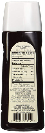 Bull-Dog Worcestershire Sauce 10.1 Fl. Oz. (3 Bottles)