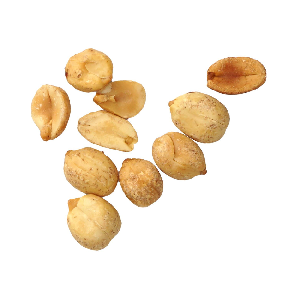 Roasted and Unsalted Peanuts, 2 Pound Bag (32 Ounce Bulk Bag)