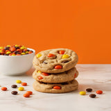 Peanut Butter Chocolate Candy Pieces Bulk 1 Pound Bag - Colorful Candy Coated Peanut Butter Bites - Easter Candy for Egg Hunts, Candy Bowls, Basket