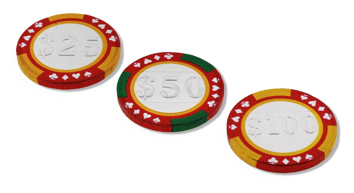 Milk Chocolate Casino Chips 1.5In (1 Lbs)