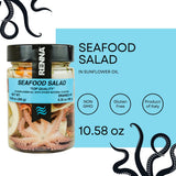 Renna Seafood Salad in Sunflower Oil, 10.58 oz