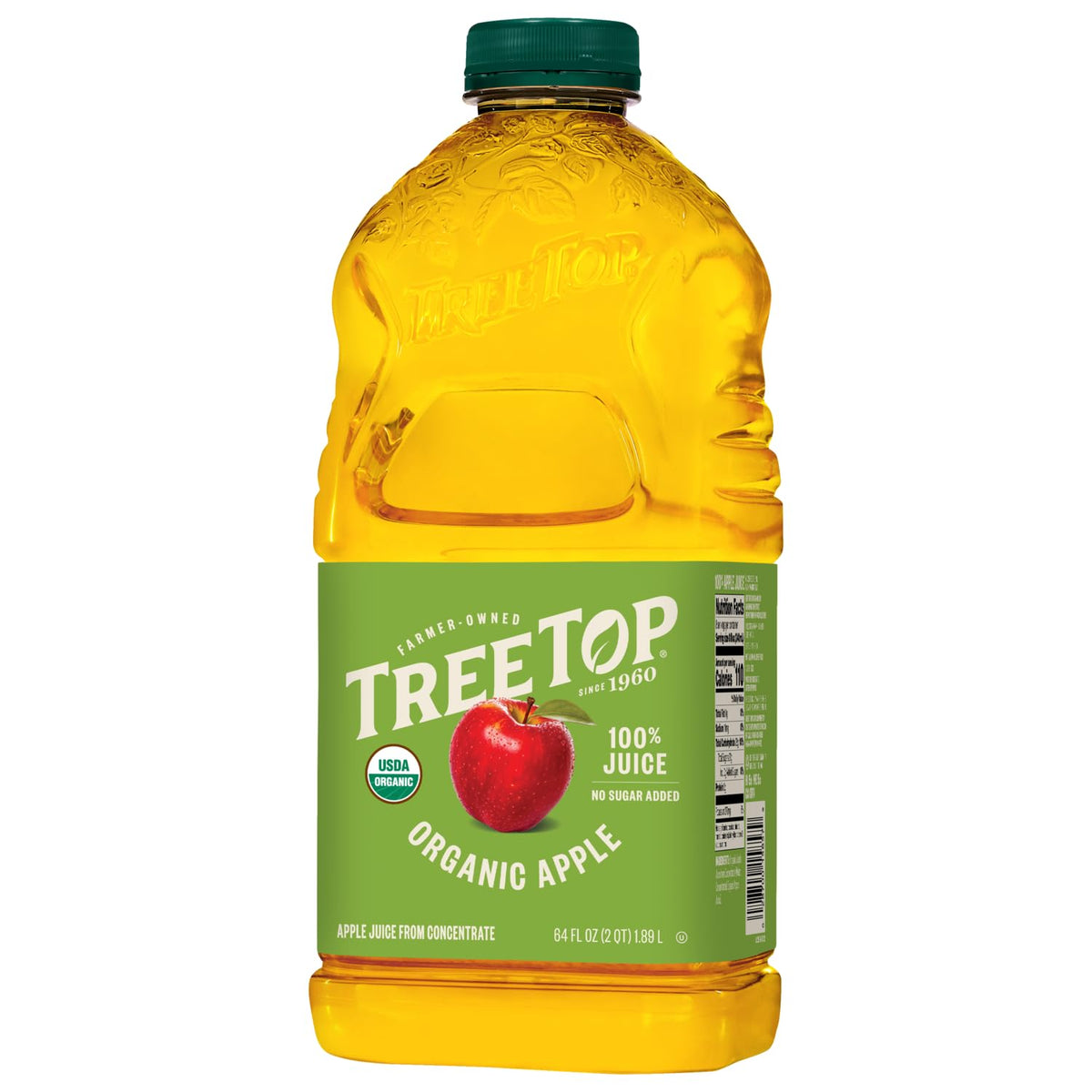 Tree Top Organic Apple Juice, 64 Fl Oz (Pack of 1)