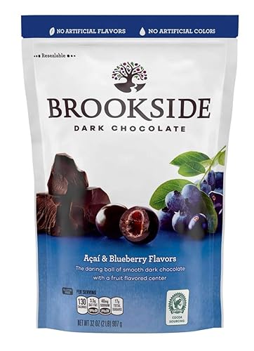 2 Set - Product of Brookside Dark Chocolate Acai, 32 oz. 2.0 Count