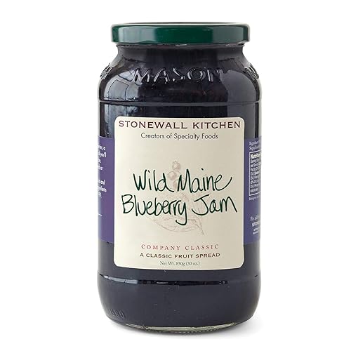 Stonewall Kitchen Wild Maine Blueberry Jam, 30 Ounce