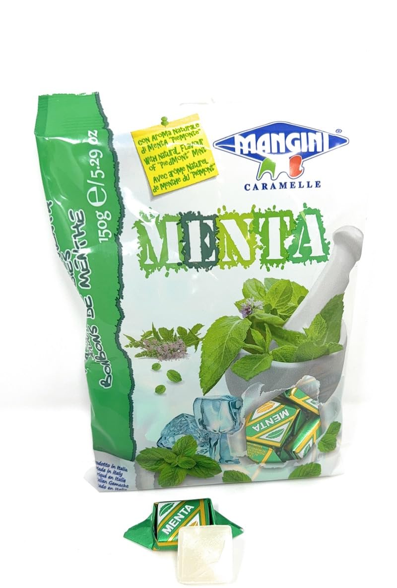 Mangini, Menta Piemonte 150g Bag (6 pcs)