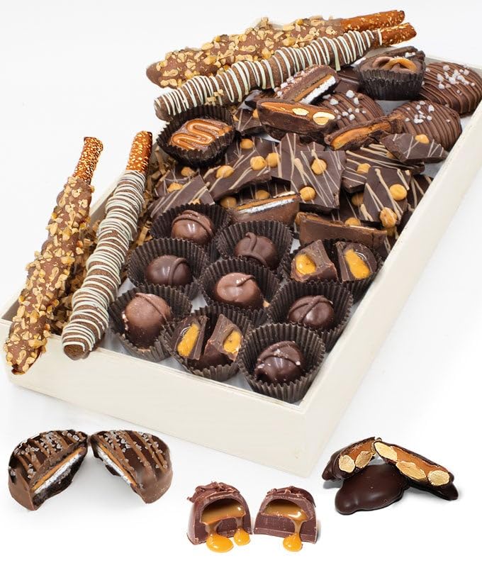 From You Flowers - Chocolate Covered Caramel Treats for Birthday, Anniversary, Get Well or Celebration