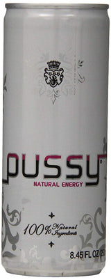 Pussy Natural Energy Drink 12 Pack