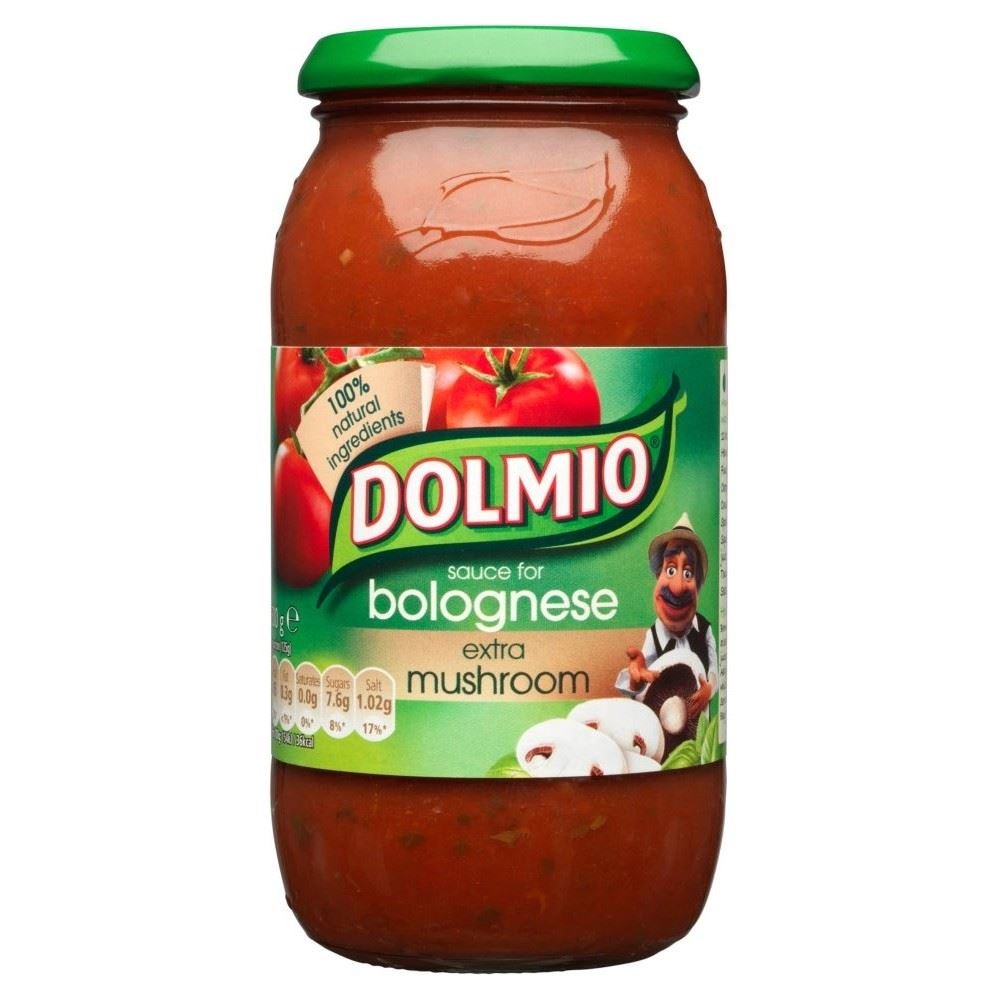 Dolmio Bolognese Sauce - Extra Mushroom (500g) - Pack of 2