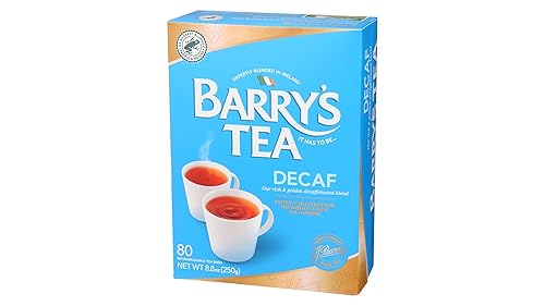 Barry's Tea Decaf 80 count Tea Bags (Pack of 1)