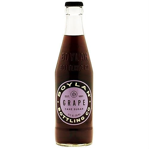 Boylan Grape Soda, 12 fl oz, 24 Count