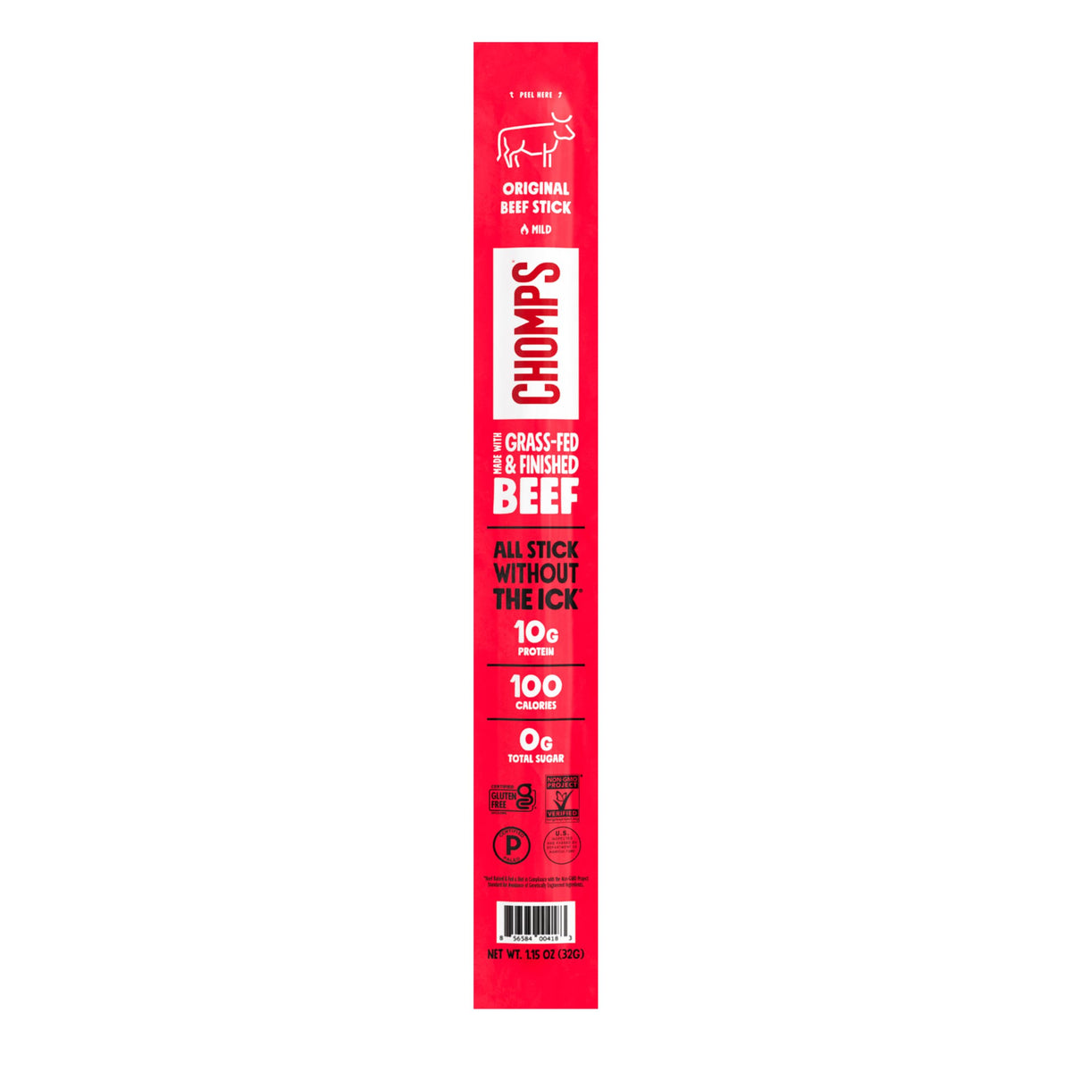 CHOMPS Original Beef Stick, 1.15 OZ