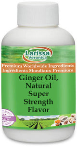Ginger Oil, Natural Super Strength Flavor (16 oz, ZIN: 528536) - 3 Pack
