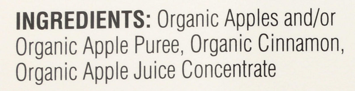 Wacky Apple, Applesauce Cinnamon Apple Organic, 4 Ounce, 4 Pack