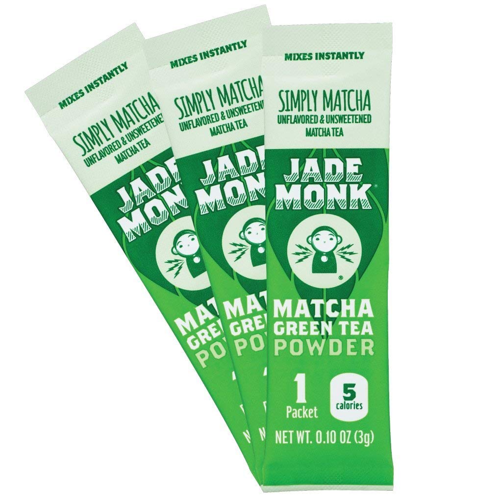 On-The-Go Matcha Green Tea Powder Single Serve Packets - Enjoy Anytime, Anywhere - All Natural, Mixes Instantly